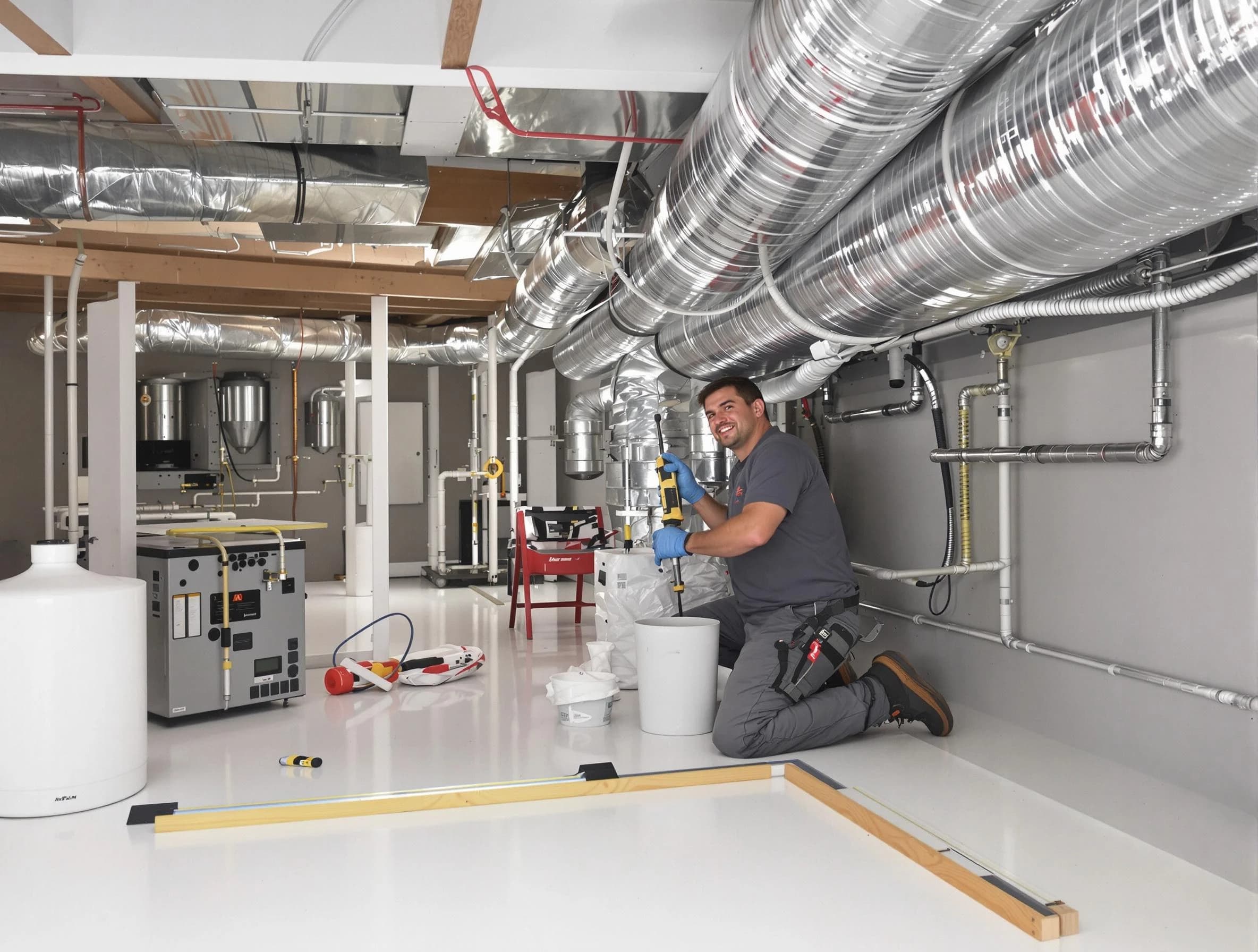 Professional duct sealing service by Park City Air Duct Cleaning in Park City
