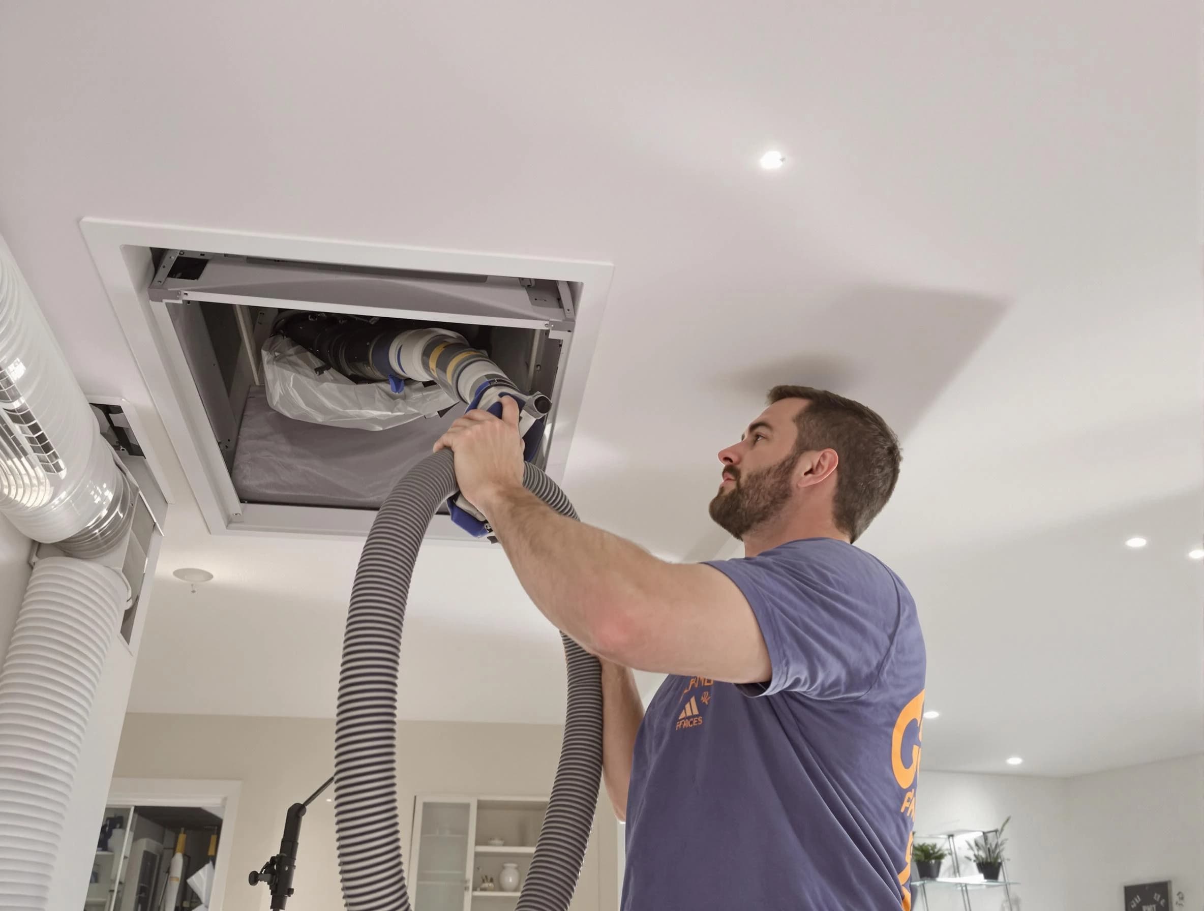 Precision indoor duct cleaning by Park City Air Duct Cleaning in Park City