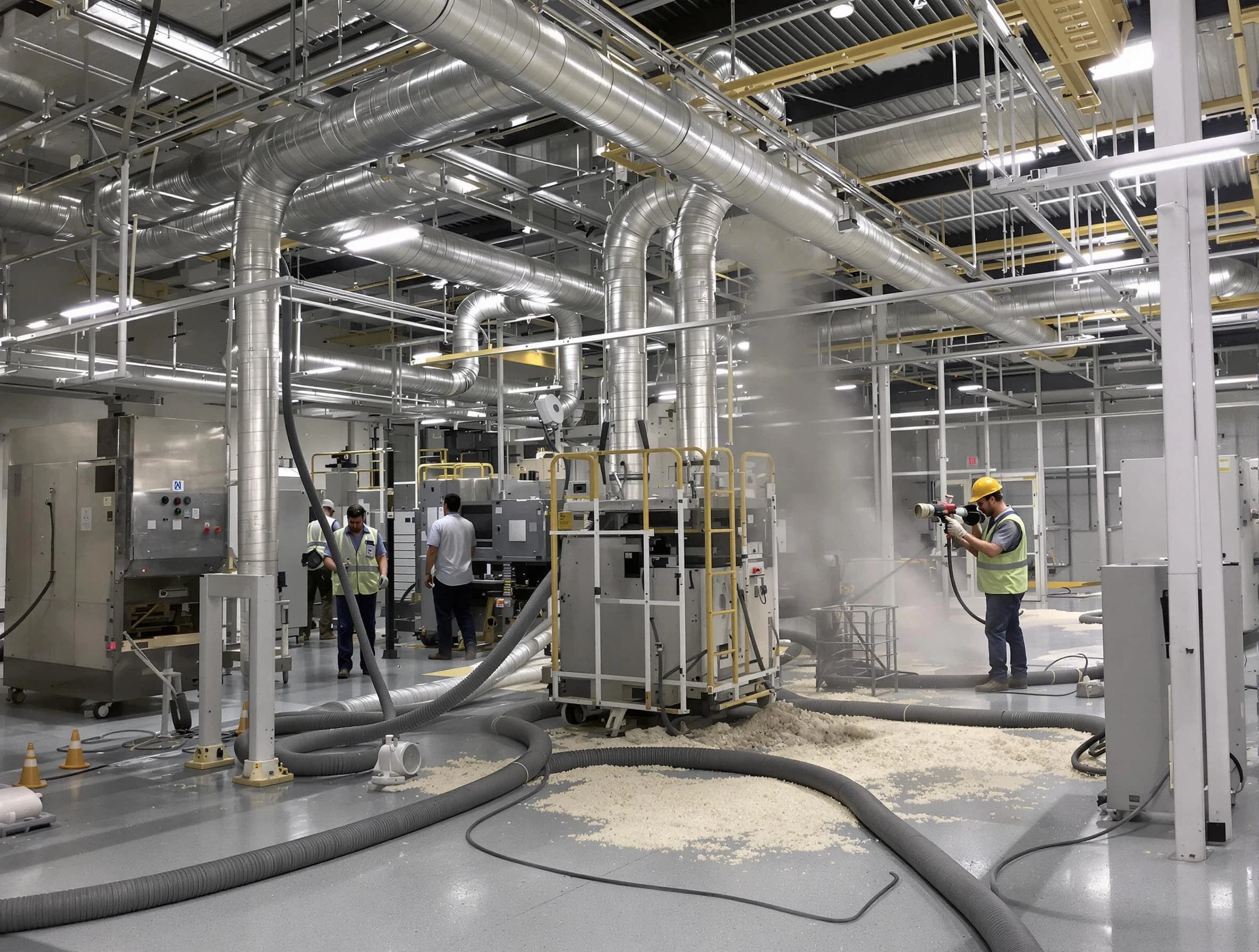 Heavy-duty industrial duct cleaning by Park City Air Duct Cleaning in Park City