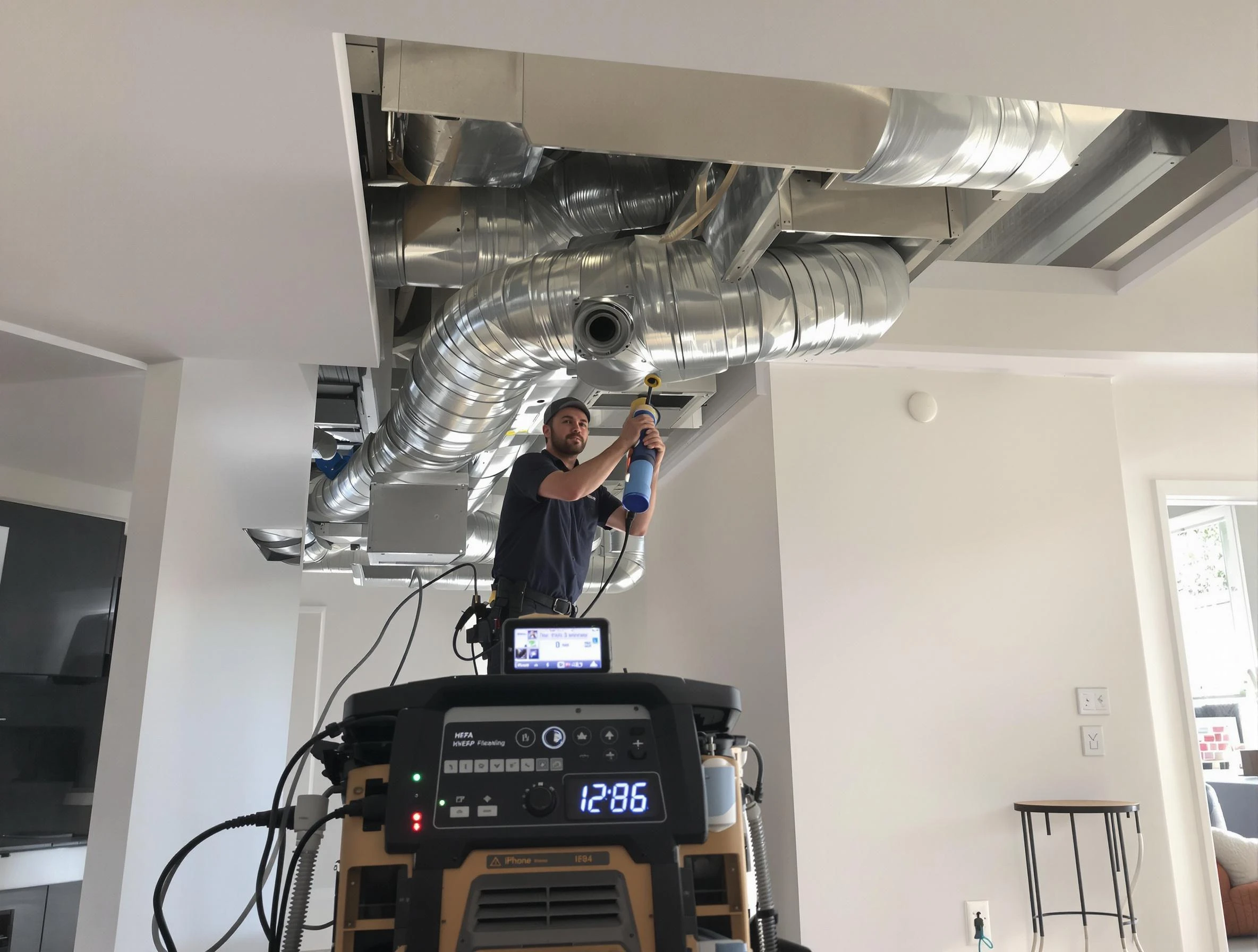 Advanced pure air duct cleaning by Park City Air Duct Cleaning in Park City